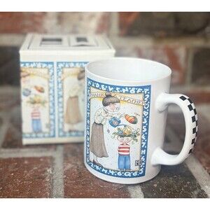 Mary Engelbreit Teacher Coffee Mug 12oz Box Gift School Handle Vintage